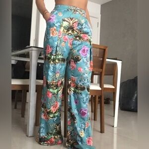 PatBO Saks fifth Avenue floral trousers woman’s size 8